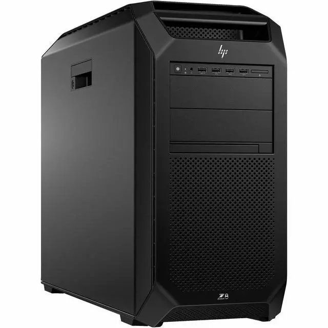 Alt view image 6 of 7 - HP Z8 G5 Workstation - Intel Xeon Silver 4514Y - 64 GB - 1 TB SSD - Tower - Black - Intel C741 Chip - Windows 11 Pro - NVIDIA RTX A1000 8 GB Graphics - Serial ATA/600, NVMe Controller - 0, 1, 5, 10 RA