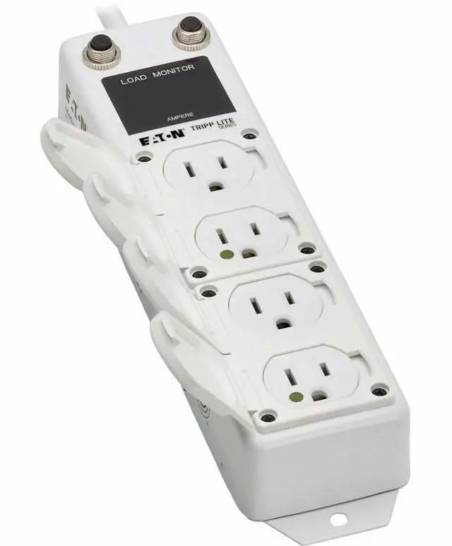 Alt view image 6 of 7 - Tripp Lite Safe-IT UL 1363A 4-Outlet Medical-Grade Power Strip, 15 ft. Cord