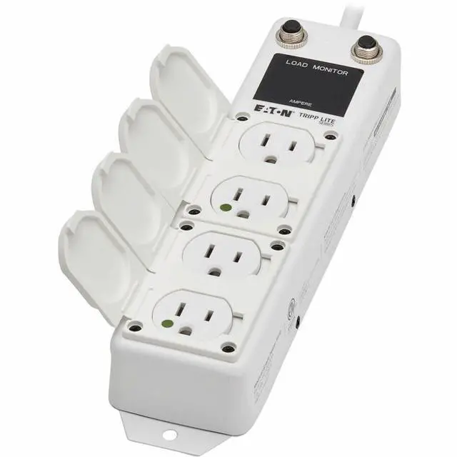 Alt view image 7 of 7 - Tripp Lite Safe-IT UL 1363A 4-Outlet Medical-Grade Power Strip, 15 ft. Cord