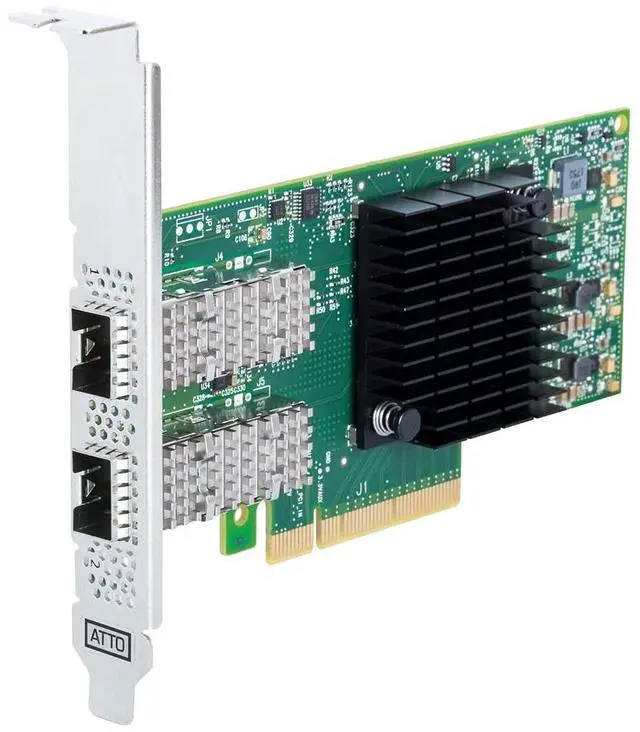 Alt view image 7 of 8 - ATTO FFRM-N322-DA0 25Gigabit Ethernet Card FFRM-N322-DA0