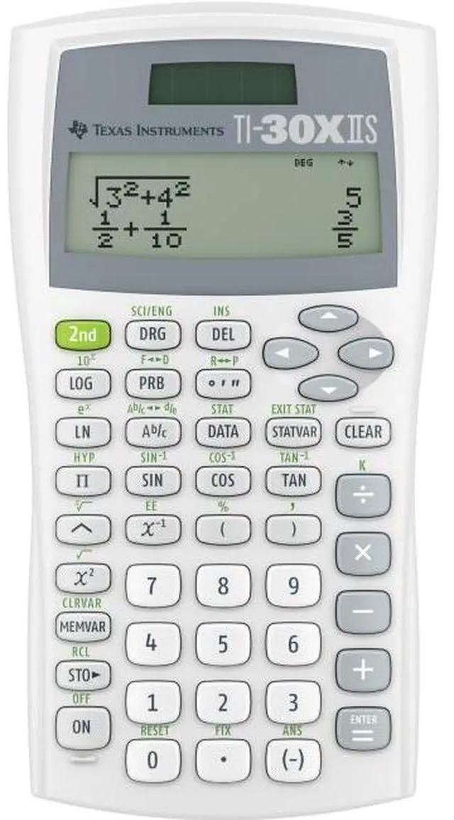 Alt view image 3 of 7 - TEXAS INSTRUMENTS 30XIIS/TBL/1L1/BE TI30XIIS White