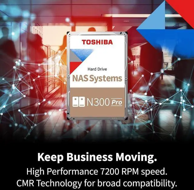 Alt view image 18 of 20 - Toshiba N300 Pro SATA III 3.5" Internal NAS 22TB Hard Drive #HDWG62CXZSTB