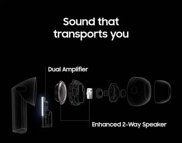 Alt view image 16 of 18 - Samsung Galaxy Buds3 Pro Earset - Stereo - True Wireless - Bluetooth - Earbud - Binaural - In-ear - Silver