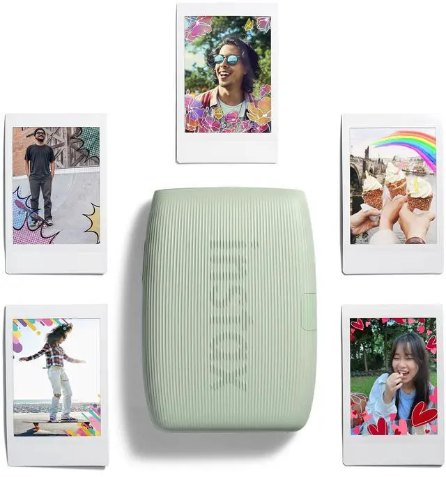 Alt view image 20 of 20 - Fujifilm Instax Mini Link 3 Smartphone Printer - Sage Green