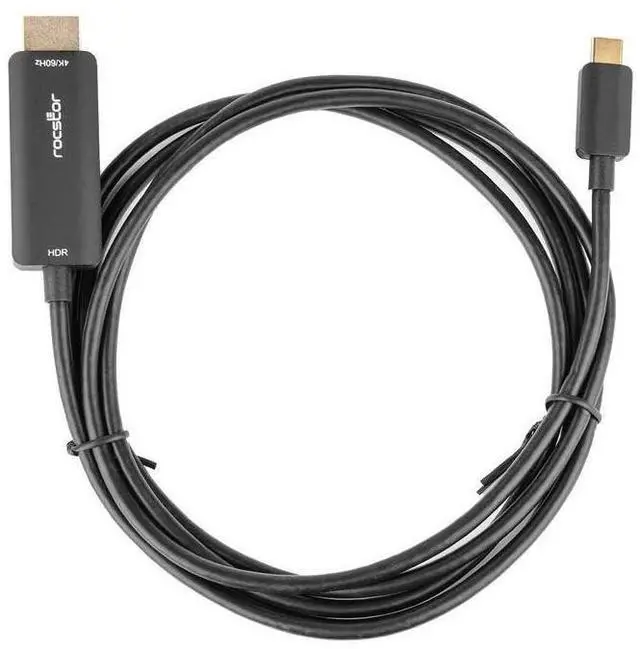 Alt view image 13 of 14 - ROCSTOR 6FT USB-C TO HDMI M/M CABLE SUPPORTS UP TO 4K 60HZ - WHITE