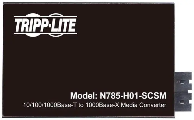 Alt view image 17 of 18 - Tripp Lite 10km Hardened Gigabit Fiber to Ethernet Media Converter N785H01SCSM