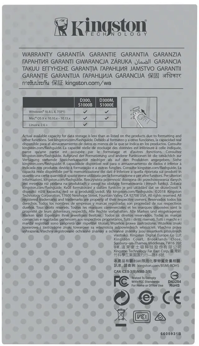 Alt view image 20 of 20 - KINGSTON IKS1000B/8GB 8GB IRONKEY BASIC S1000