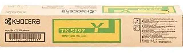 Alt view image 6 of 6 - Kyocera TK-5197Y Original Toner Cartridge - Yellow - Laser - 7000 Pages - 1 Each