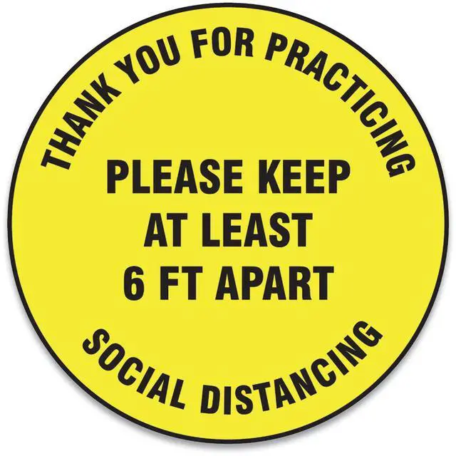 Main image of SlipGard 12" Floor Sign Yellow 25PK