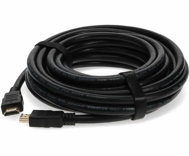 Alt view image 9 of 16 - 5Pk 35Ft Hdmi 1.3 Male To Hdmi 1.3 Male Black Cables For Resolution Up To 2560X1600 (Wqxga)