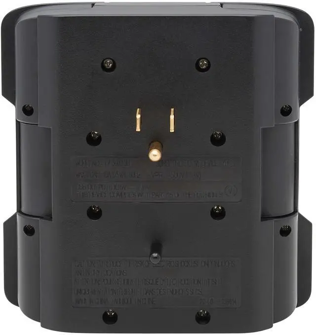 Alt view image 8 of 9 - Safe-IT Surge Protector 5-Outlet USB-A/USB C 5-15P Antimicrobial