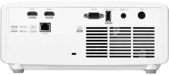 Alt view image 12 of 14 - Optoma ZW350ST 3D Short Throw DLP Projector - 16:9 - White - High Dynamic Range (HDR) - Front - 1080p - 30000 Hour Normal Mode - 300,000:1 - 3600 lm - HDMI - USB - Network (RJ-45)