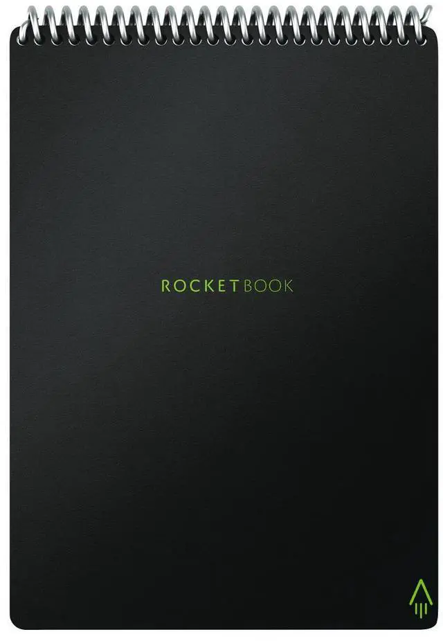 Alt view image 2 of 6 - Flip Smart Notepad Black Dot Grid Rule 6x8.8 White 18 Sheets FLPERCAFR