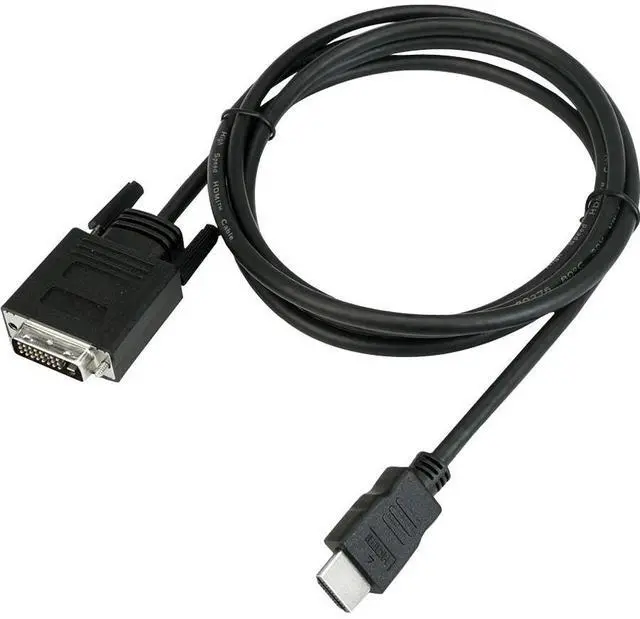 Alt view image 6 of 12 - VisionTek HDMI to DVI-D Bi-Directional 2M Active Cable M/M 901192