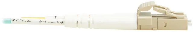 Alt view image 5 of 6 - Tripp Lite 10m LC/LC OM4 Fiber Optic Cable Aqua N820-10M-OM4TAA
