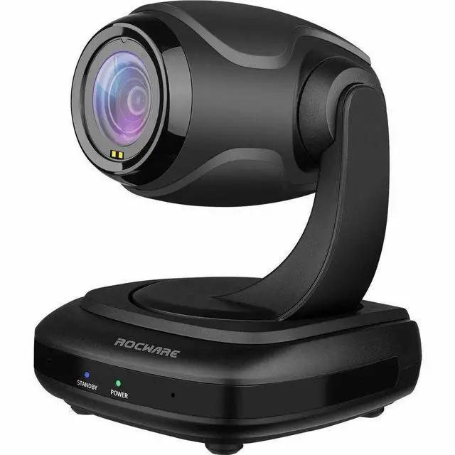 Alt view image 8 of 9 - ROCWARE RC310 Video Conferencing Camera - 2.1 Megapixel - USB 2.0 Type C - Full HD - 1920 x 1080 Video - CMOS Sensor - Auto-focus - 90° Angle - 16x Digital Zoom - Microphone - Windows 7, Windo