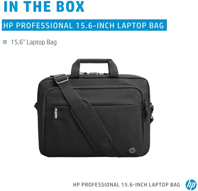 Alt view image 14 of 19 - HP Professional Laptop Case Black Polyester (500S7AA)