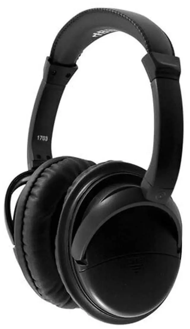 Alt view image 2 of 7 - Hamilton Buhl Deluxe Active Noise-Cancelling Headphones with Case
