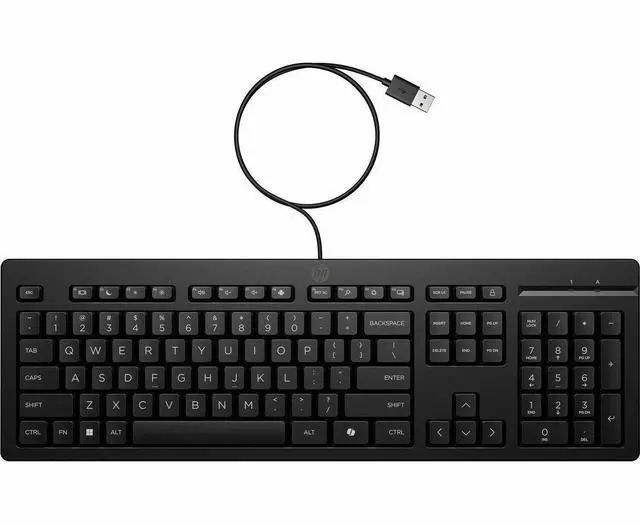 Alt view image 10 of 11 - HP 125 Wired Keyboard, AY2Y7AA