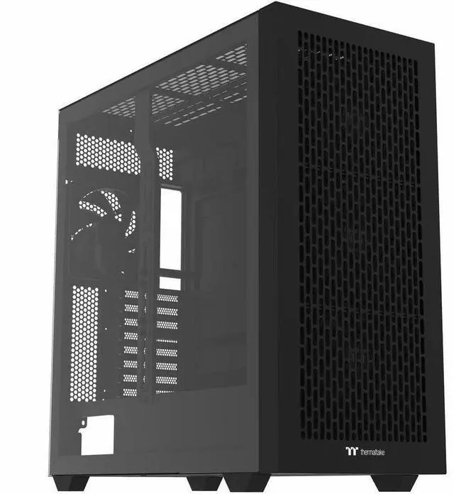 Alt view image 7 of 19 - Thermaltake AX500 TG Full Tower; 4x140mm CT Fans Included; SSI-EEB/SSI-CEB/E-ATX; 420mm Radiator Support; 460mm GPU Clearance; Supports up to 5X 3.5 or 6X 2.5; Hidden Connector; CA-11D-00F1WN-00