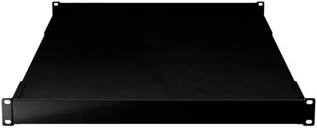 Alt view image 2 of 5 - IOGEAR Adjustable Depth Heavy Duty Fixed Rack Shelf