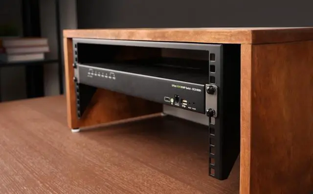 Alt view image 4 of 6 - IOGEAR 4U 19in Deep Vertical Wall Mount Server Rack