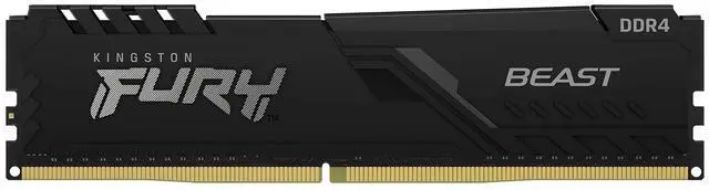Alt view image 9 of 13 - 64GB Kingston Technology FURY Beast 3200MHz DDR4 Quad Memory Kit (4 x 16GB)
