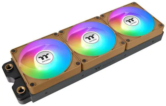 Alt view image 19 of 20 - Thermaltake CT120 EX Reverse ARGB Sync PC Cooling Fan 3 Pack, 500~2000 RPM, 5V Mobo Sync, 16.8 Million Colors 9 LEDs, MagForce 2.0 Connectors, Hydraulic Bearing, Gravel Sand, CL-F224-PL12GS-A