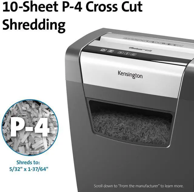 Alt view image 5 of 8 - WITH ITS P4 CROSSCUT CAPABILITY ABILITY TO SHRED 10 SHEETS AT ONCE ANTIJAM
