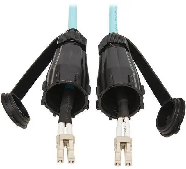 Main image of Tripp Lite 10Gb Rigid Industrial Duplex Multimode 50/125 OM3 Fiber Patch Cable