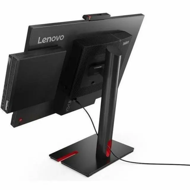 Alt view image 14 of 15 - Lenovo ThinkCentre M75q Gen 5 12RQ001PUS Desktop Computer - AMD Ryzen 7 PRO 8700GE - 32 GB - 512 GB SSD - Tiny - Black - AMD PRO 600 Chip - Windows 11 Pro - AMD Radeon 780M DDR5 SDRAM - English Keyboa