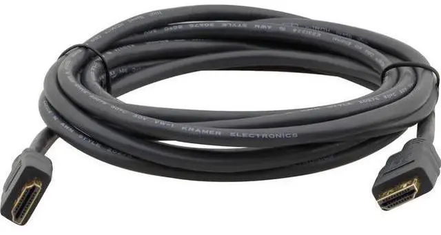 Main image of Kramer 10ft Flexible HDMI To HDMI M/M Ethernet Cable- Black
