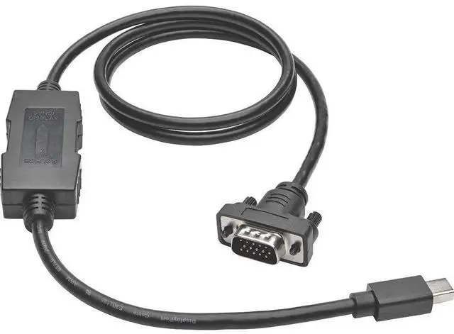 Alt view image 8 of 8 - Tripp Lite P586-003-VGA-V2 3 ft. Mini DisplayPort 1.2 to VGA Active Adapter Cable, Mini DP to HD15 (M/M), 1920x1200/1080p