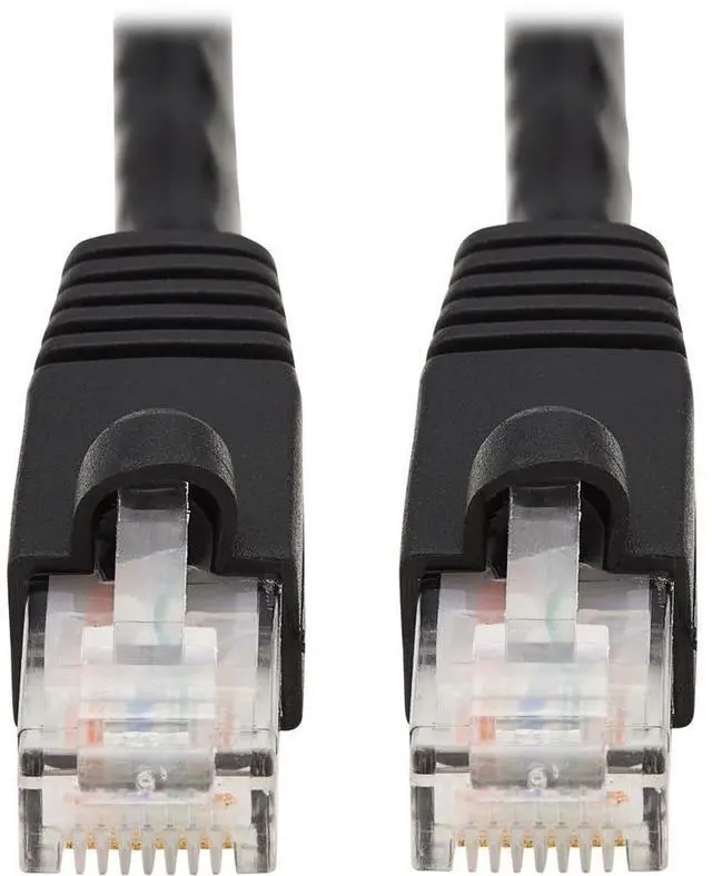 Alt view image 11 of 20 - TRIPP LITE N261-020-BK 20 ft. Cat 6A Black Augmented Cat6 (Cat6a) Snagless 10G Certified Patch Cable, (RJ45 M/M) - Black