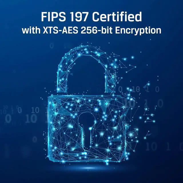 Alt view image 17 of 20 - Kingston IronKey Vault Privacy 80 1.92TB External SSD | FIPS 197 | XTS-AES 256GB Encrypted | Touch Screen PIN | Secure Data Protection | IKVP80ES/1920G