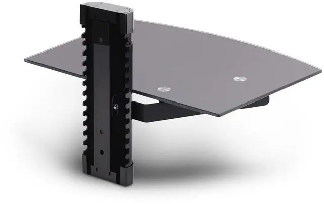 Alt view image 4 of 7 - StarTech Floating Wall-Mounted AV Shelf, Adjustable Height 1B-WALL-MOUNT-SHELF
