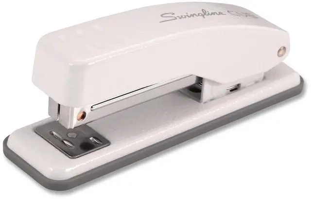 Main image of Cub Compact Metal Stapler 20 Sheet Capacity Arctic White S701067
