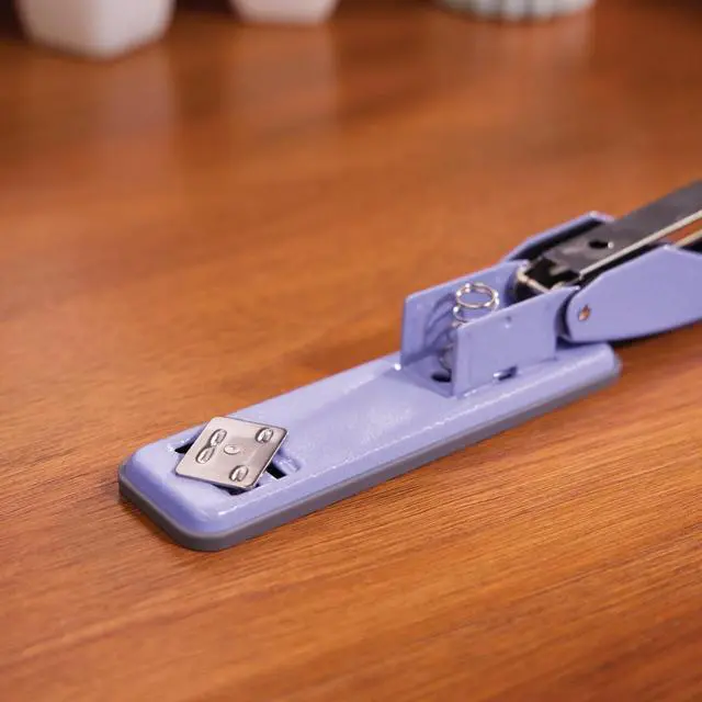 Alt view image 5 of 7 - Cub Compact Metal Staplers 20 Sheet Capacity Periwinkle S701071