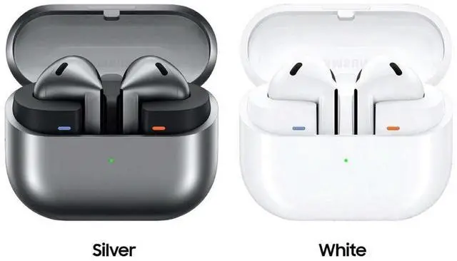 Alt view image 13 of 14 - Samsung Galaxy Buds3 Earset - Stereo - True Wireless - Bluetooth - Earbud - Binaural - In-ear - Silver