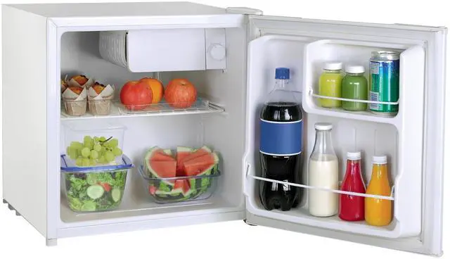 Alt view image 4 of 9 - 1.7 Cubic Ft. Compact Refrigerator with Chiller Compartment White RM16J0W