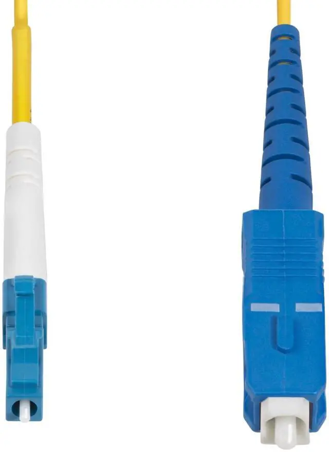 Alt view image 2 of 7 - StarTech 3m 9.8ft LC to SC UPC OS2 Single Mode Simplex Fiber Optic Cable 9/125 40G/100G Low Insertion Loss LSZH Jumper Cord