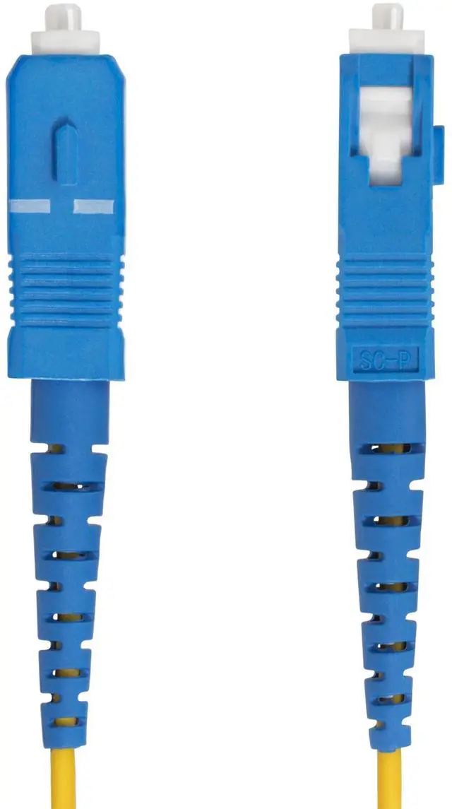 Alt view image 3 of 7 - StarTech 3m 9.8ft LC to SC UPC OS2 Single Mode Simplex Fiber Optic Cable 9/125 40G/100G Low Insertion Loss LSZH Jumper Cord