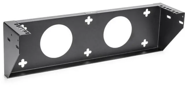 Main image of 2U 19in Steel Vertical Wall Mount Rack Bracket