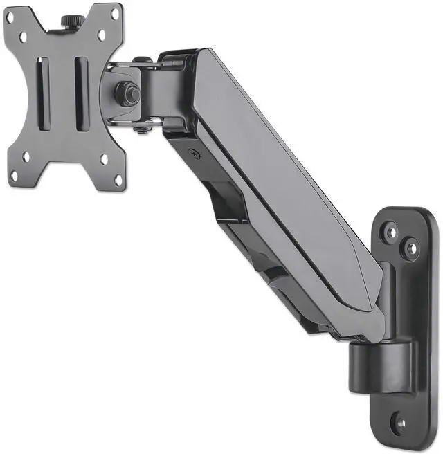 Alt view image 10 of 11 - Manhattan 461603 Universal Gas Spring Wall Mount Arm, Supports One 17" to 32" TV or Monitor up to 8 kg (17.64 lbs.)