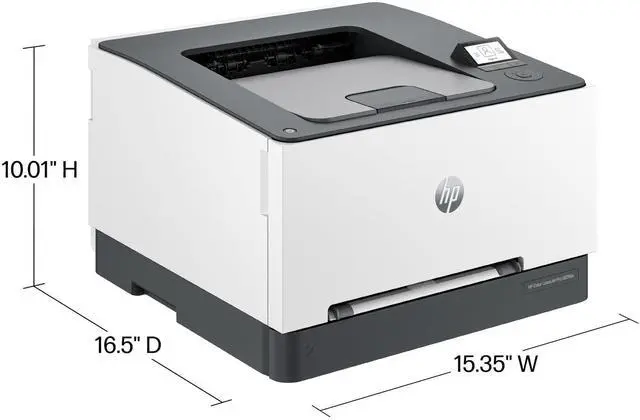 Alt view image 3 of 13 - HP Color Laserjet Pro 3201dw Wireless Color Laser Printer, Duplex (499Q9F)