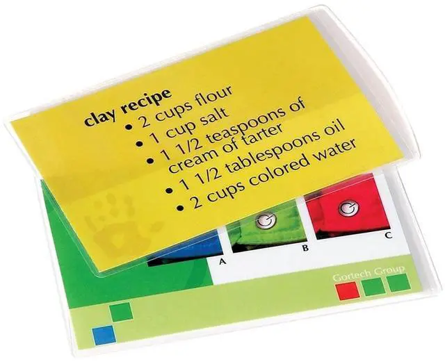 Alt view image 13 of 14 - Fellowes Thermal Pouches Index Card 100/Pack 52017