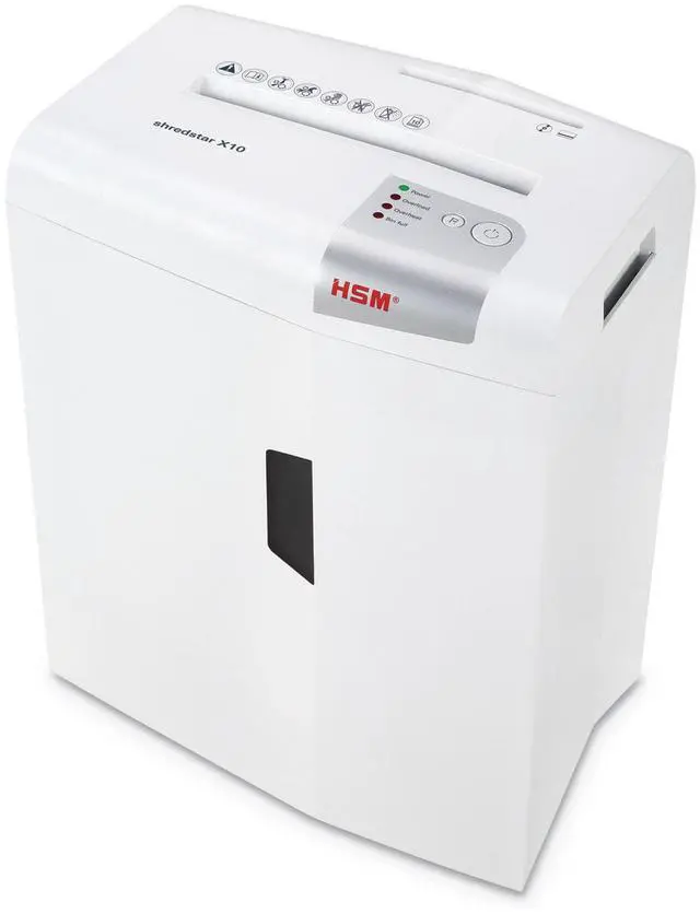 Main image of shredstar X10 Cross-Cut Shredder 10 Manual Sheet Capacity 1045113