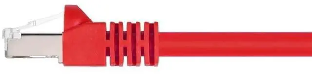 Alt view image 10 of 14 - Monoprice Cat6A Ethernet Patch Cable - 7 Feet - Red | Network Internet Cord - RJ45, 550Mhz, STP, Pure Bare Copper Wire, 10G, 26AWG