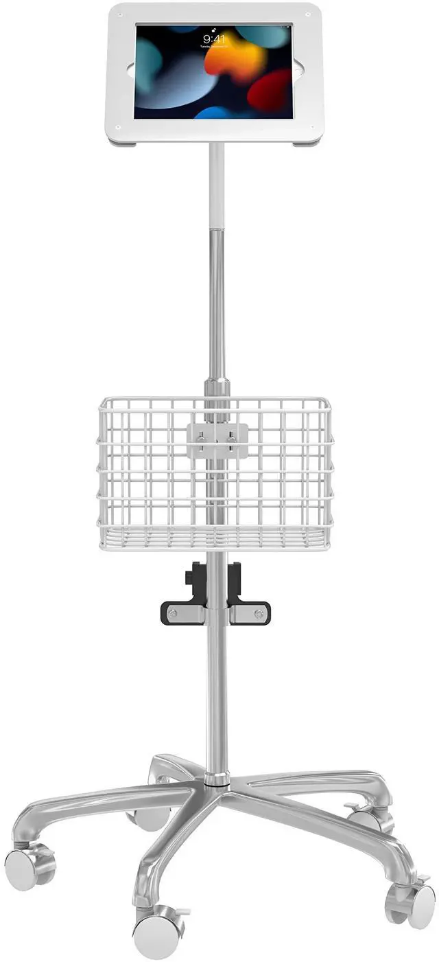 Alt view image 5 of 7 - CTA Digital Medical Rolling Cart with Articulating Arm for Select iPad Models