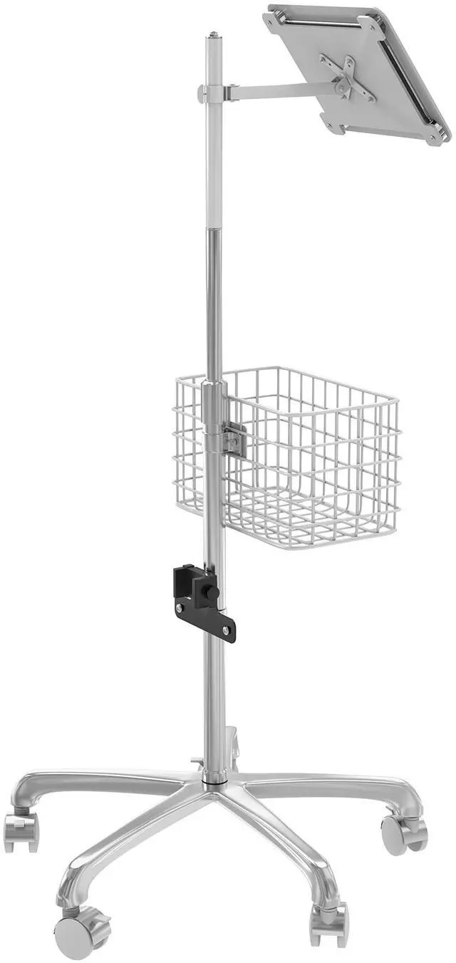Alt view image 6 of 7 - CTA Digital Medical Rolling Cart with Articulating Arm for Select iPad Models